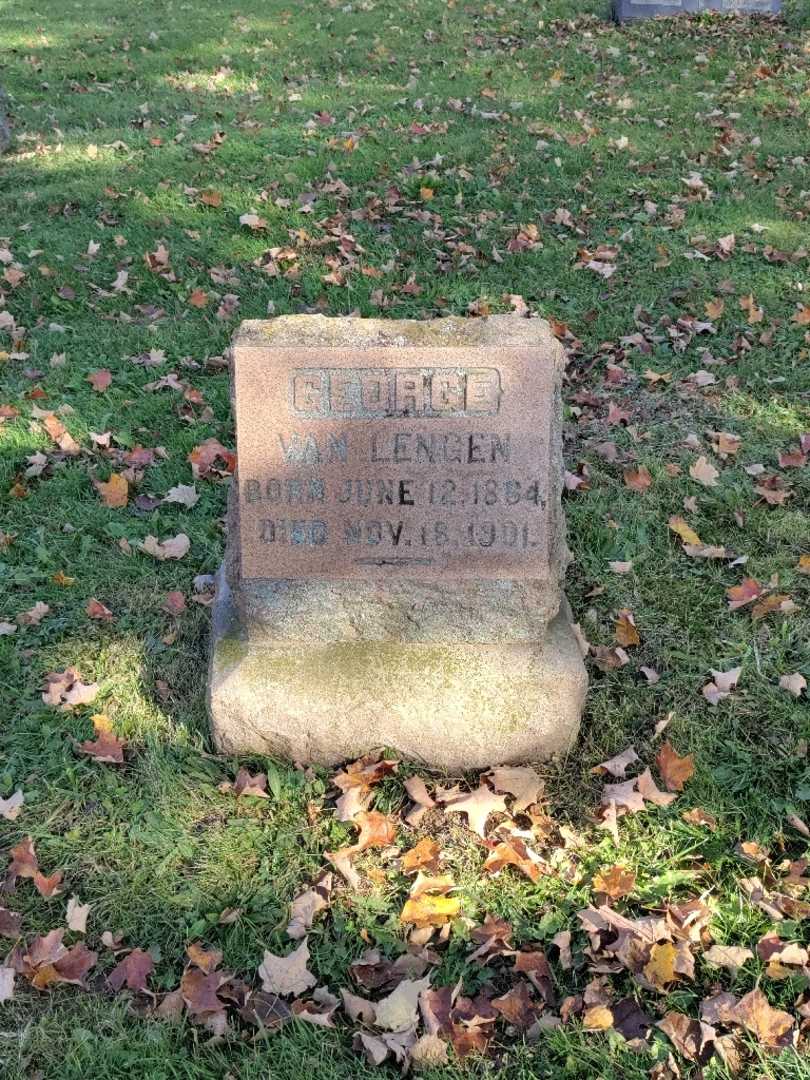 George J. Van Lengen's grave. Photo 2