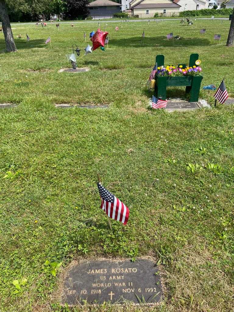 James Rosato's grave. Photo 2