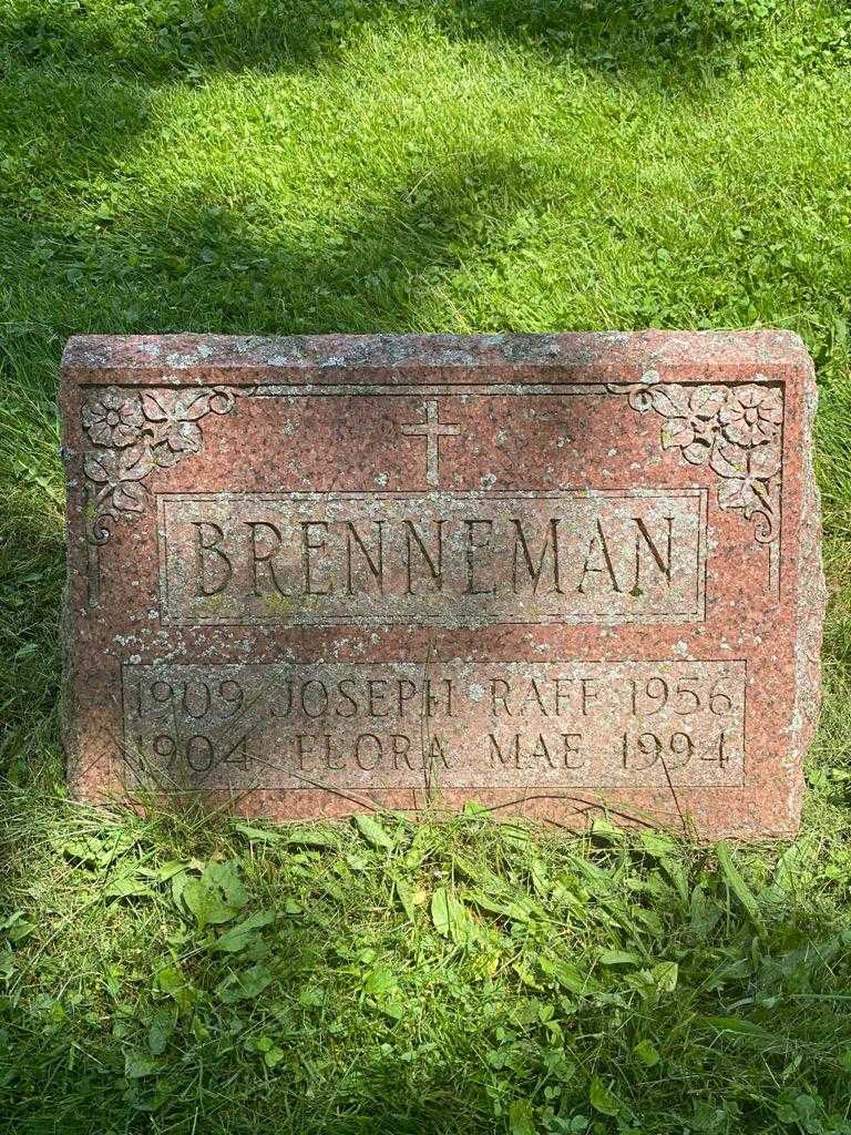 Joseph Raff Brenneman's grave. Photo 3