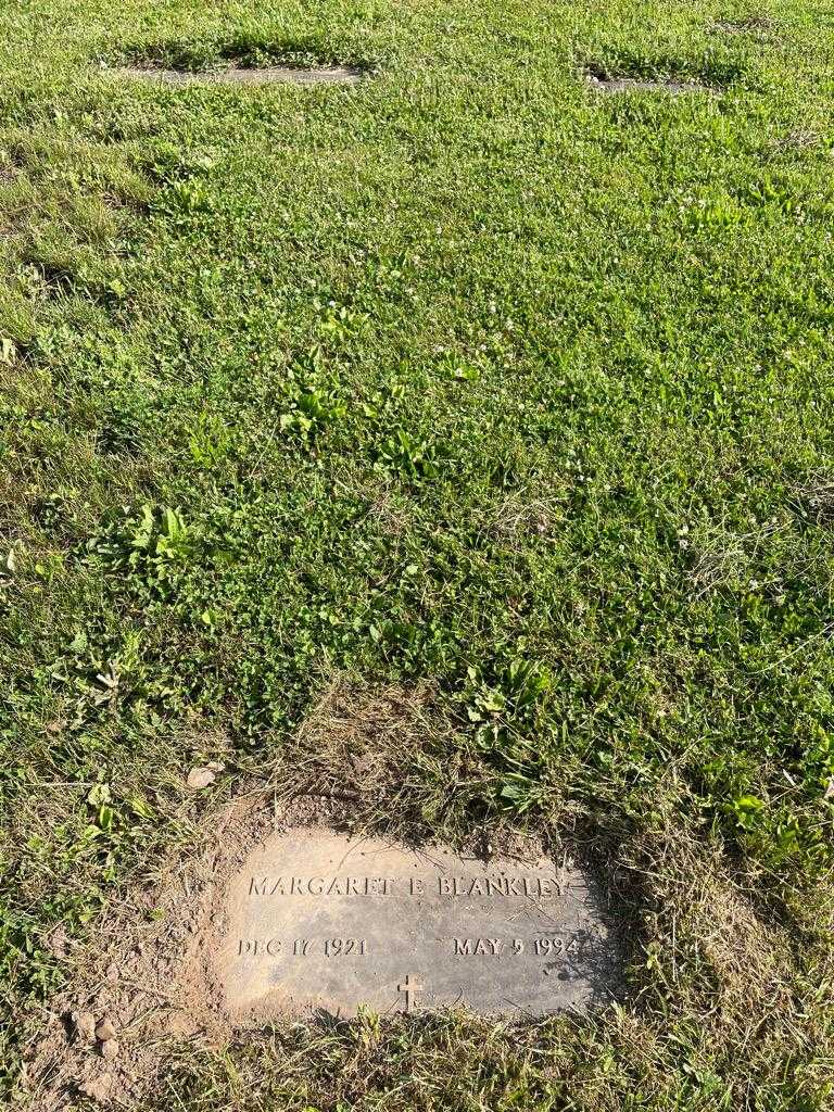 Margaret E. Blankley's grave. Photo 2
