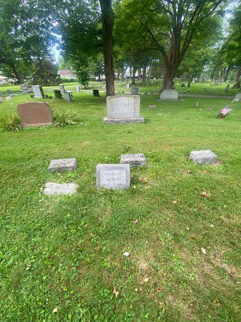 Elizabeth C. Shorney's grave. Photo 1