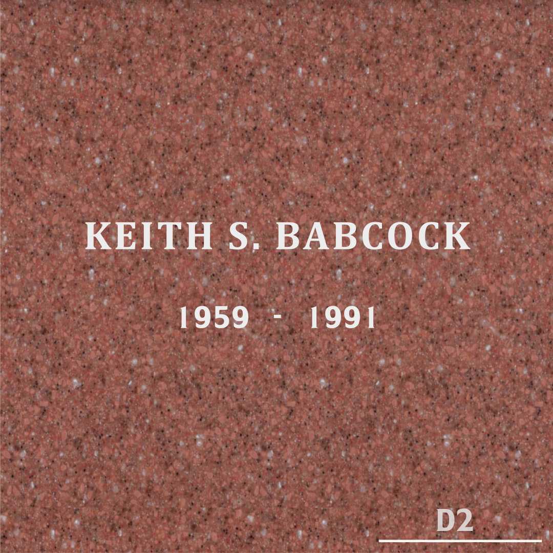Keith S. Babcock's grave