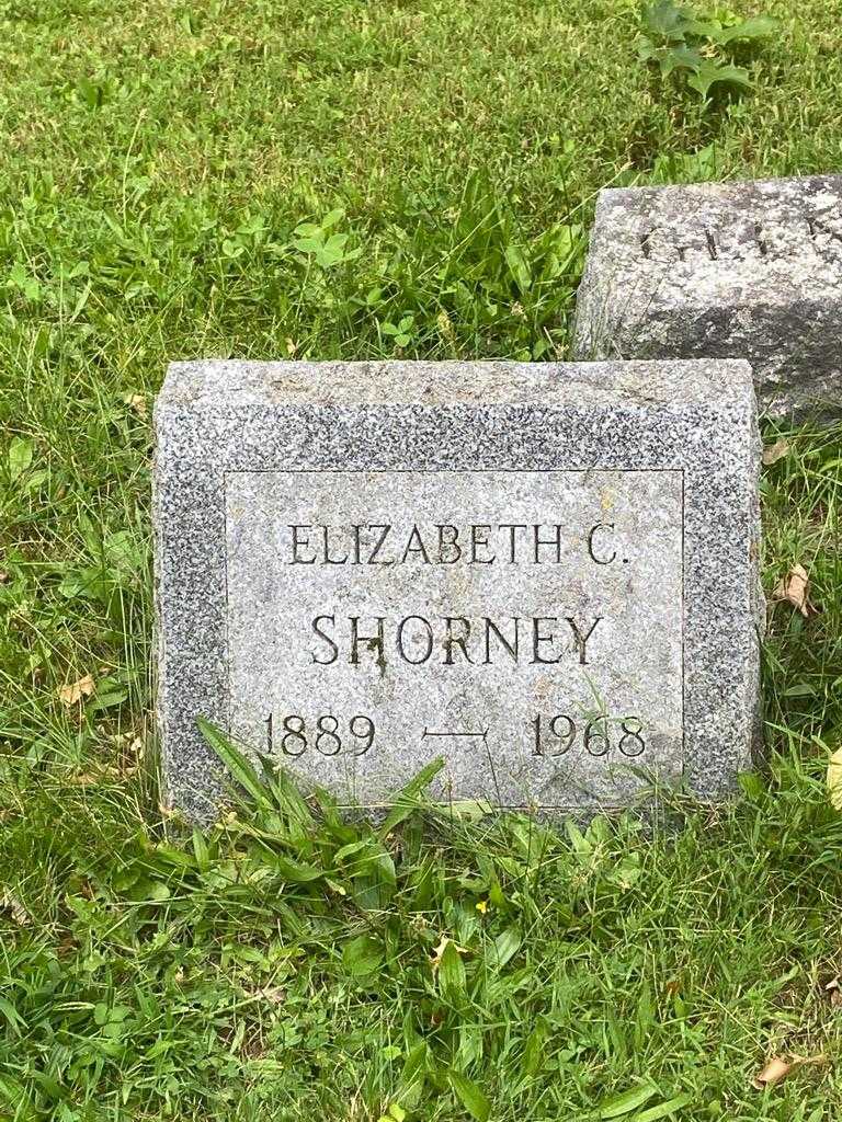 Elizabeth C. Shorney's grave. Photo 3