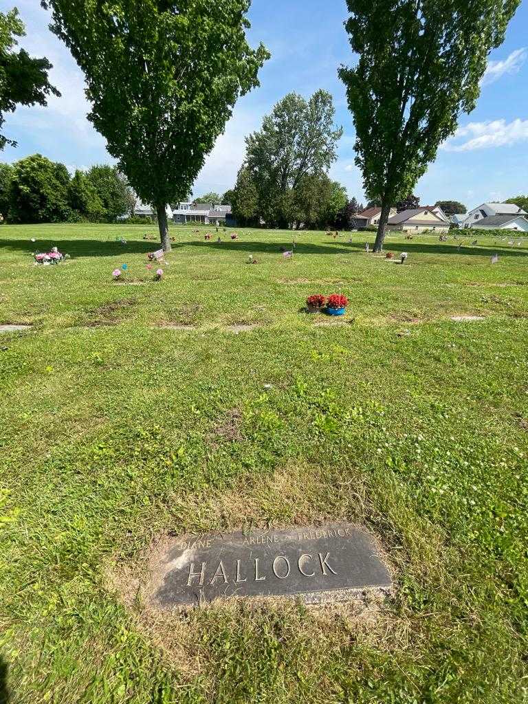 Diane Hallock's grave. Photo 1