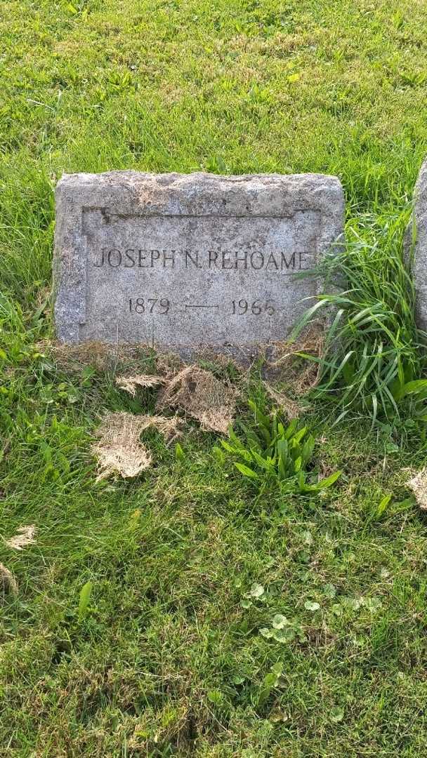 Joseph N. Rehoame's grave. Photo 2