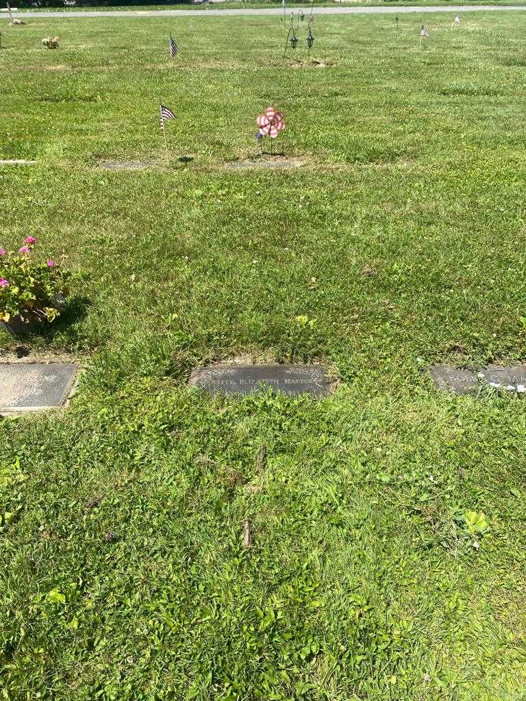 Betty Elizabeth Hatter's grave. Photo 2