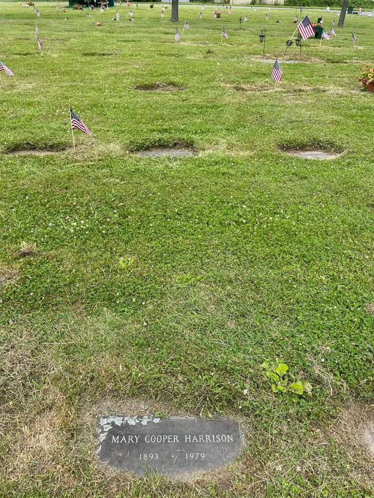 Mary Cooper Harrison's grave. Photo 2