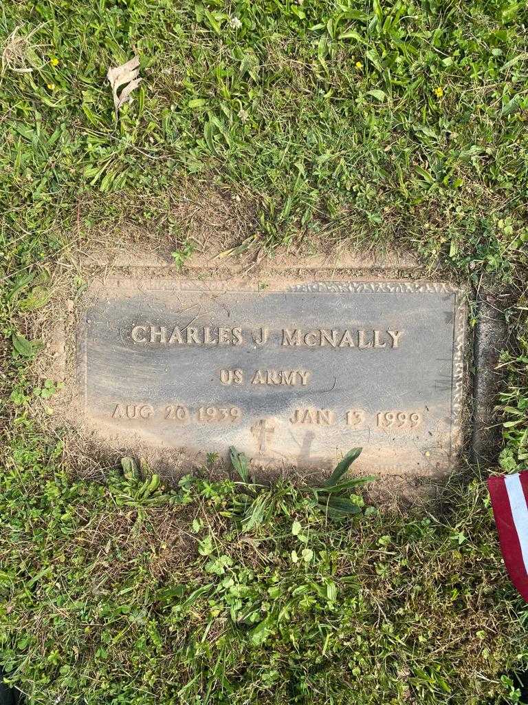 Charles J. McNally's grave. Photo 3