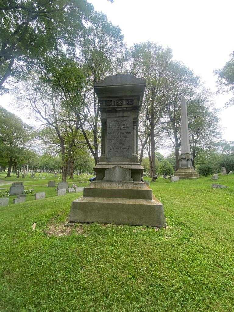 Margaret P. Knapp Peters Schlimer's grave. Photo 1