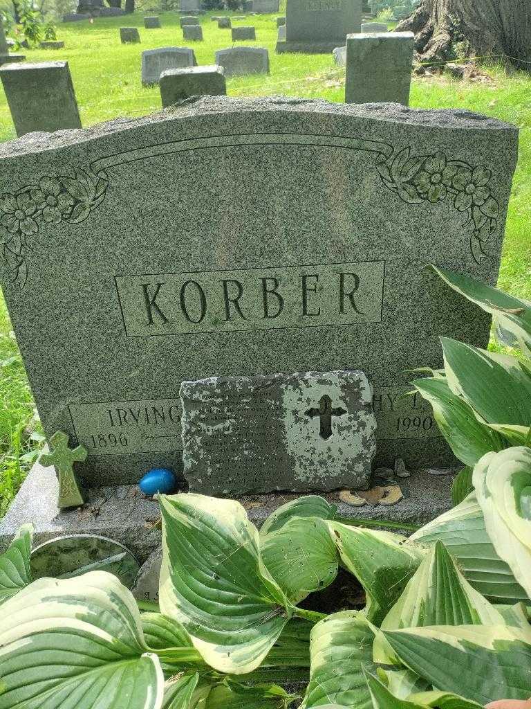 Irving R. Korber's grave. Photo 3