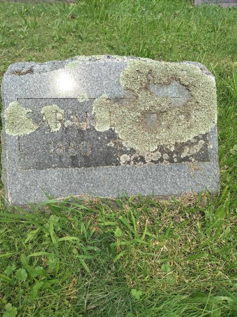 Sarah Detine's grave. Photo 2