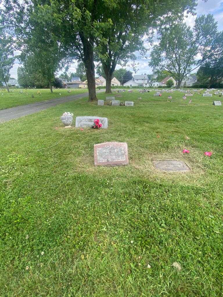 Walter J. Spengler's grave. Photo 1