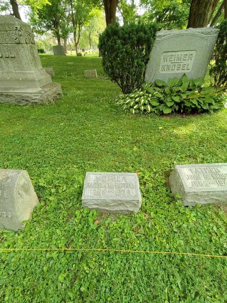 Barbetta Knobel's grave. Photo 1