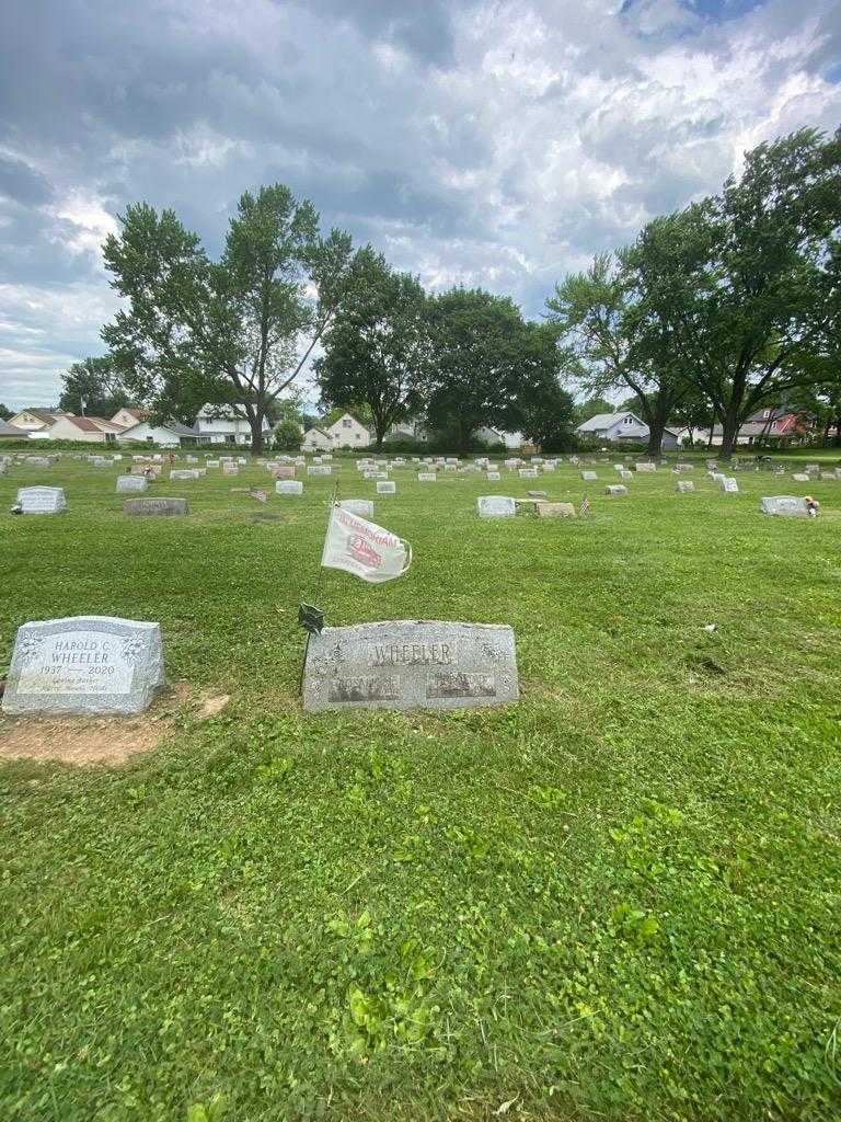 Rosalie H. Wheeler's grave. Photo 1