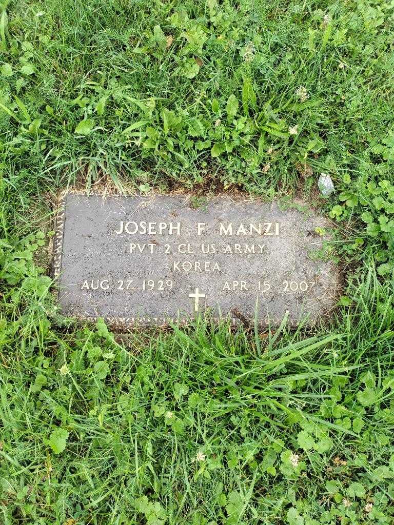 Joseph F. Manzi's grave. Photo 4