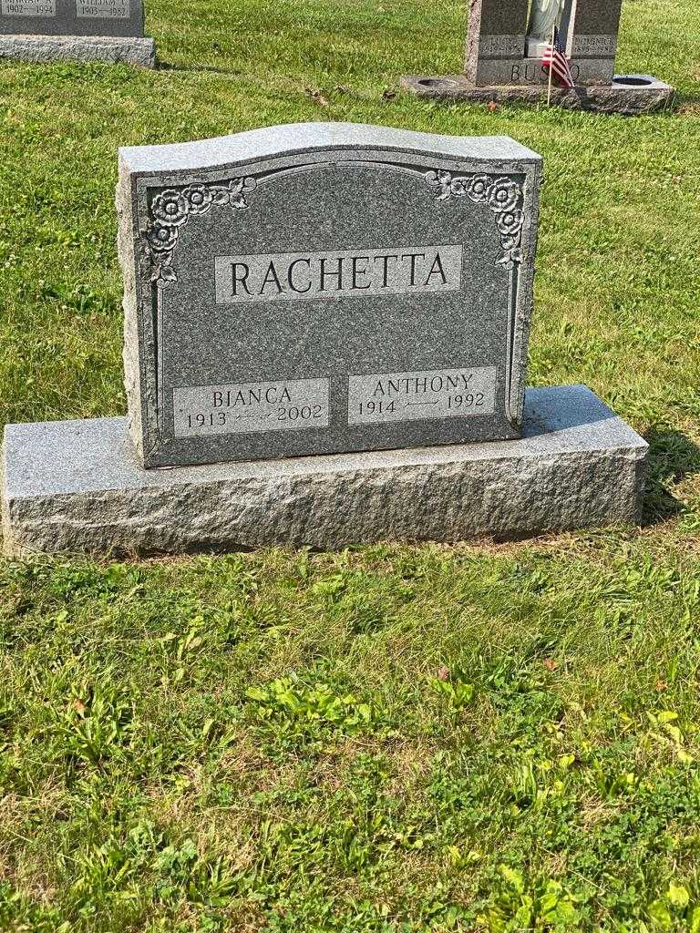 Bianca Rachetta's grave. Photo 3