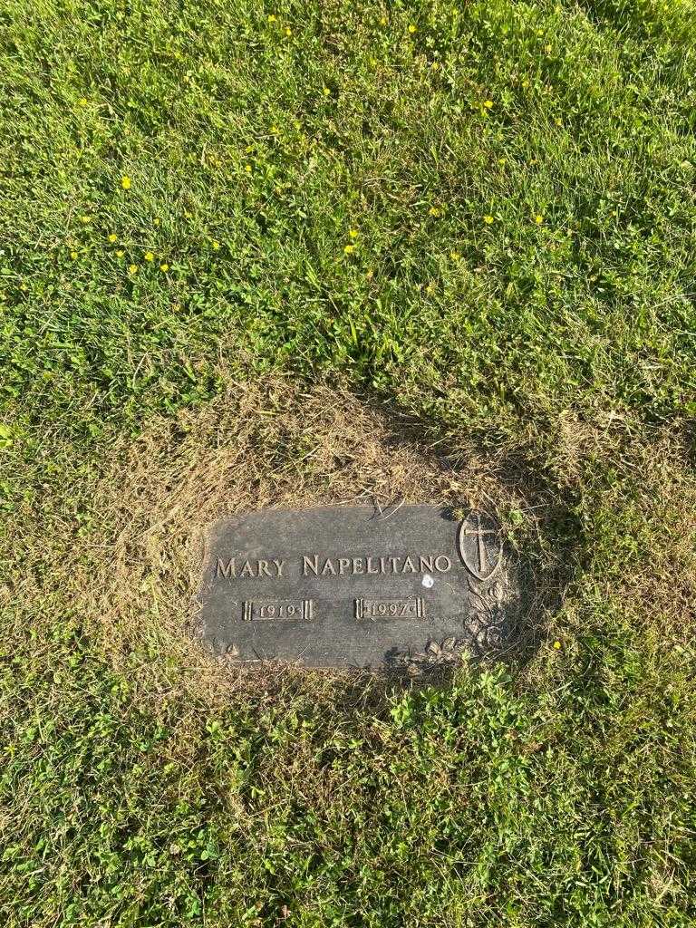 Mary Napelitano's grave. Photo 3