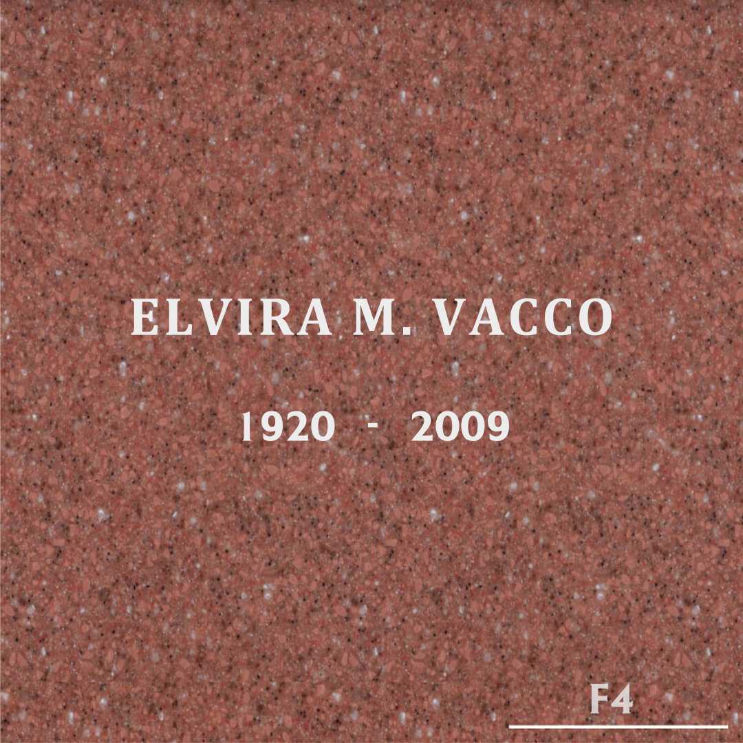 Elvira M. Vacco's grave