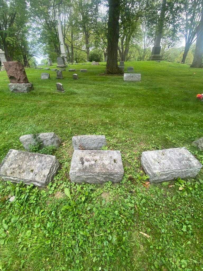 Henry Evans's grave. Photo 1