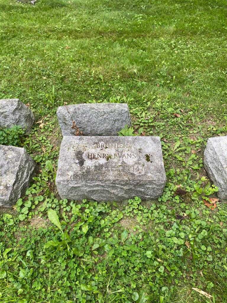 Henry Evans's grave. Photo 2
