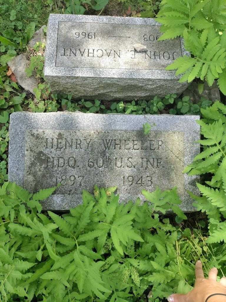 Henry Wheeler's grave. Photo 2