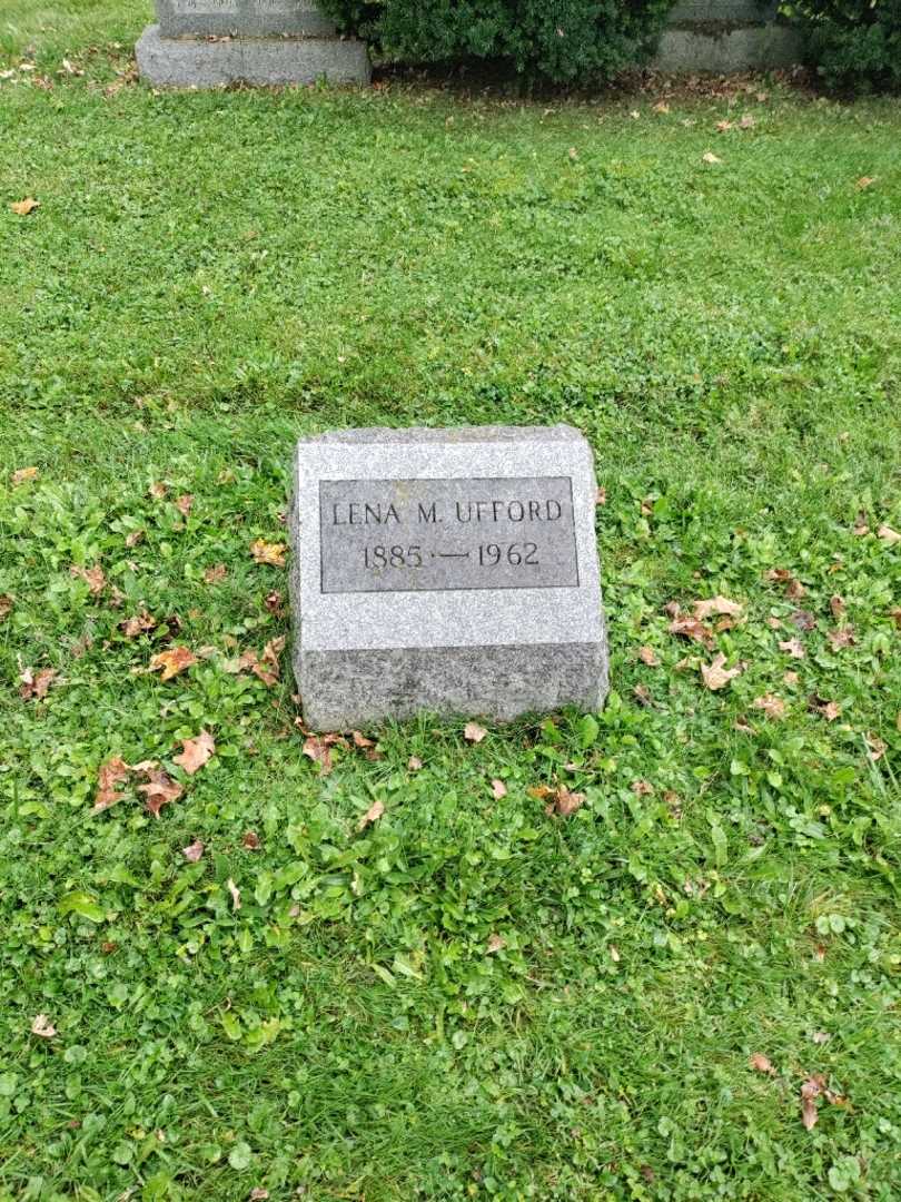 Lena M. Ufford's grave. Photo 2