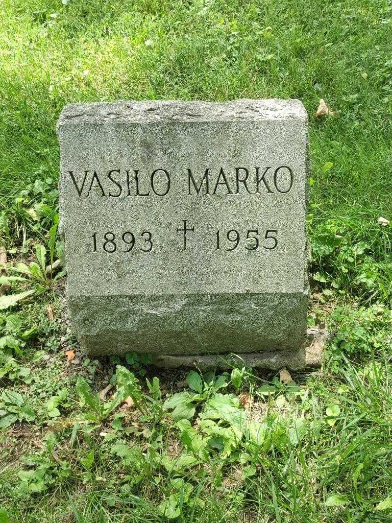Vasilo Marko's grave. Photo 3