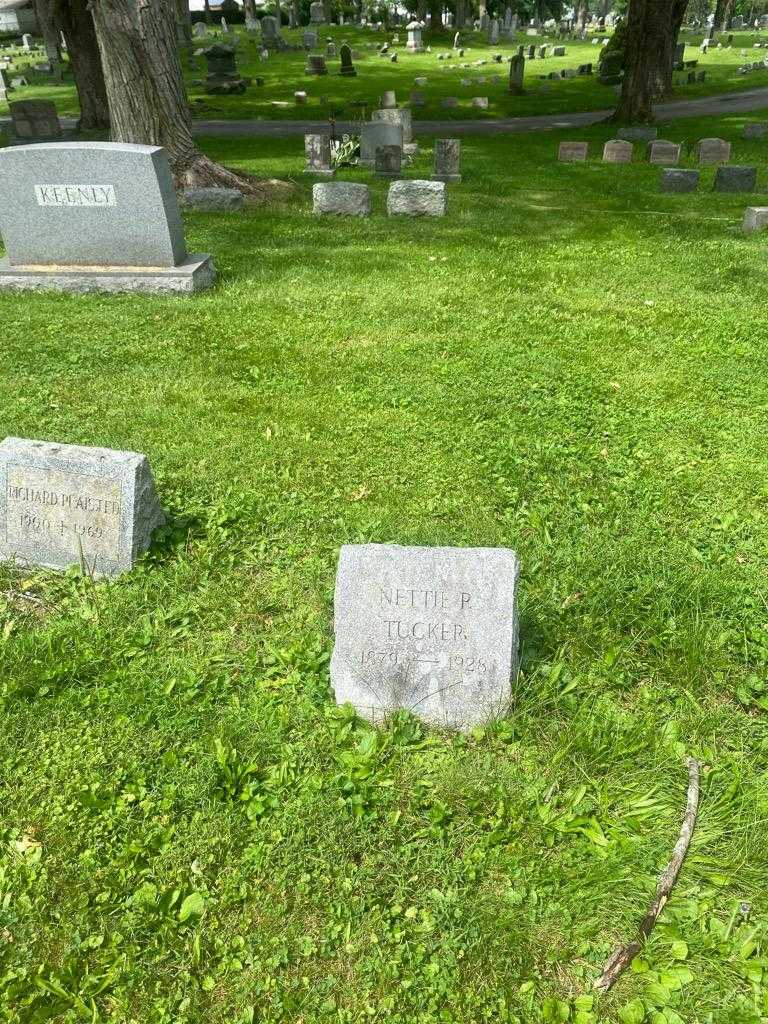 Nettie P. Tucker's grave. Photo 2