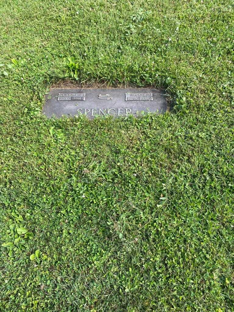 Jack B. Spencer's grave. Photo 2