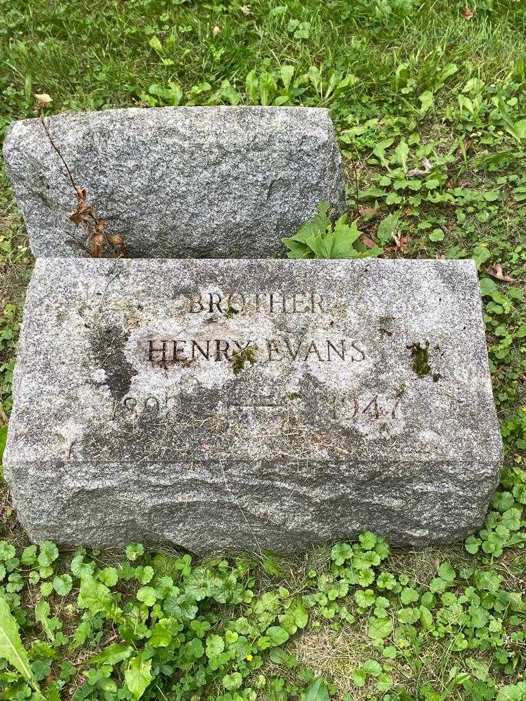 Henry Evans's grave. Photo 3
