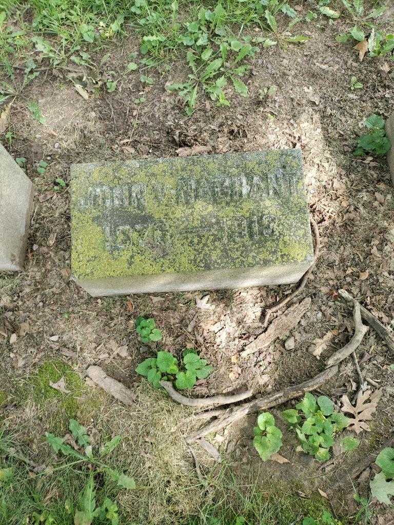 John V. Nachant's grave. Photo 2