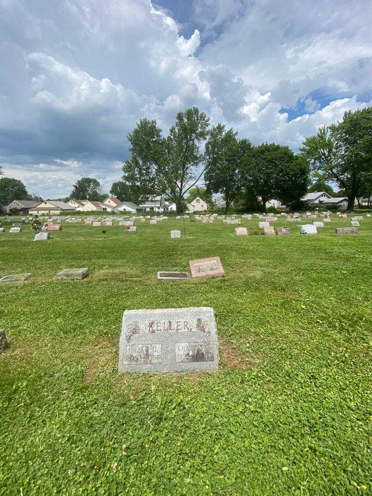 Charles F. Keller's grave. Photo 1