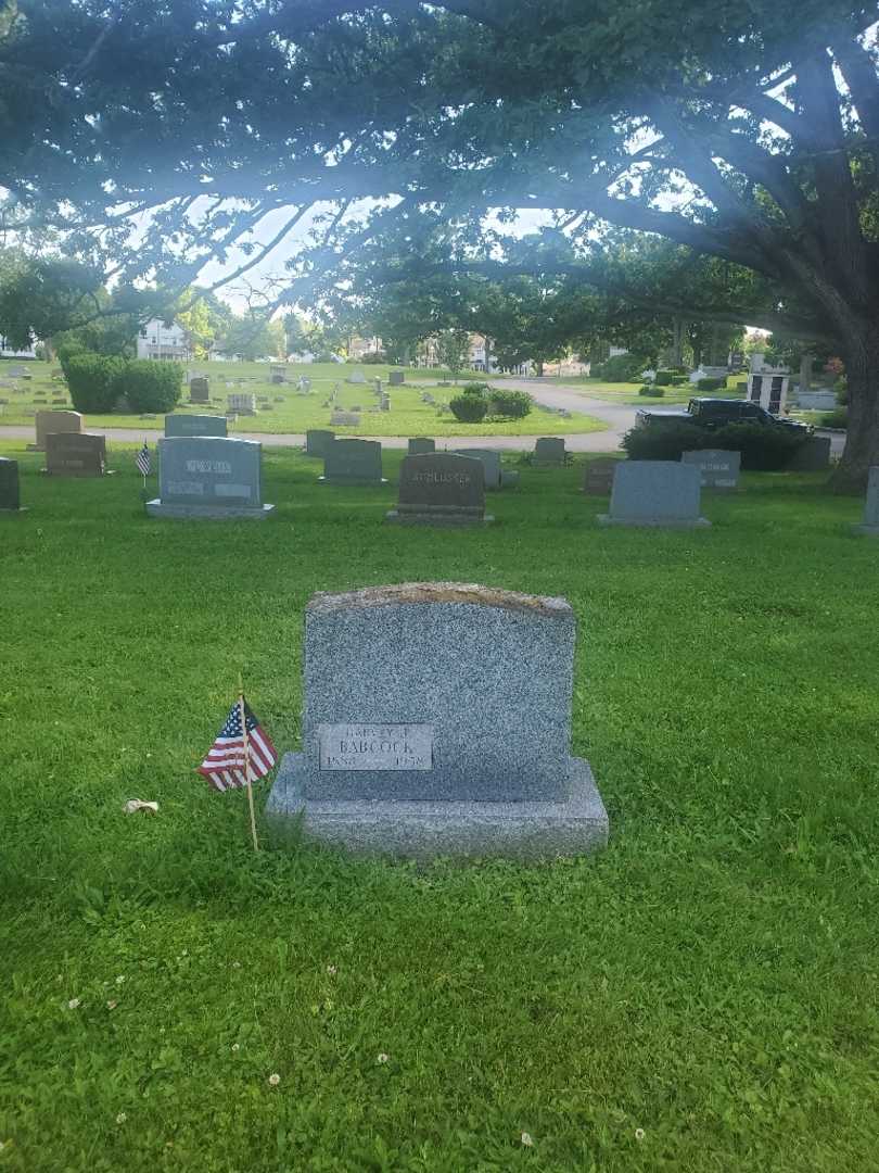 Harvey J. Babcock's grave. Photo 2