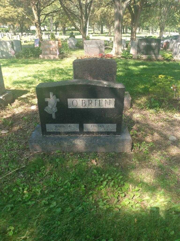 Fintan J. O'Brien's grave. Photo 1