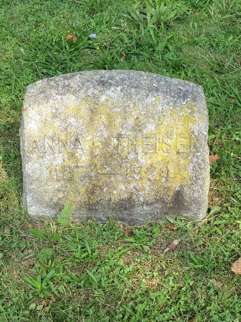Anna Katherine Theisen's grave. Photo 3