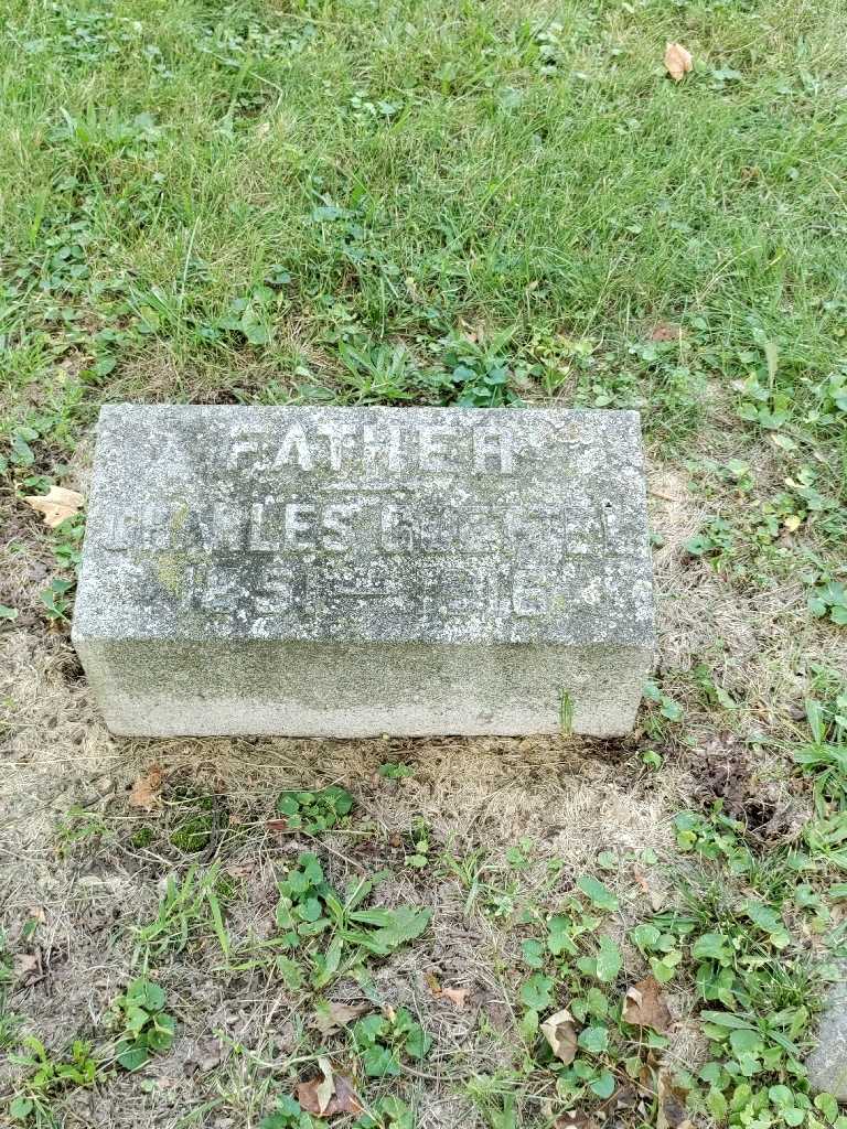 Charles Goettel's grave. Photo 2