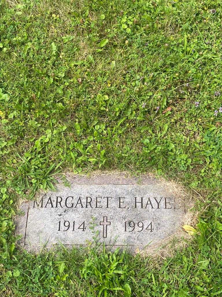 Margaret E. Hayes's grave. Photo 3