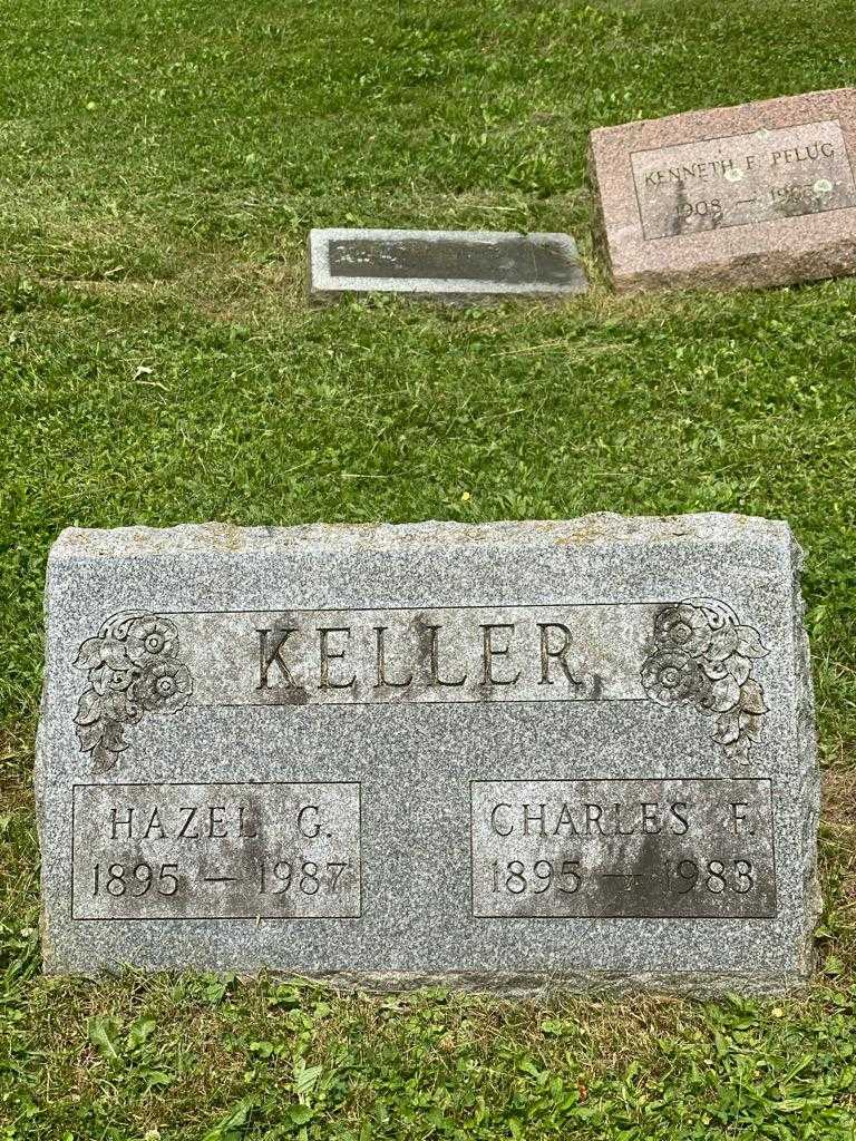 Charles F. Keller's grave. Photo 3