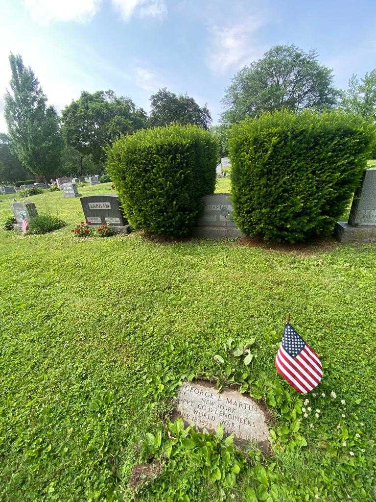 George L. Martin's grave. Photo 1