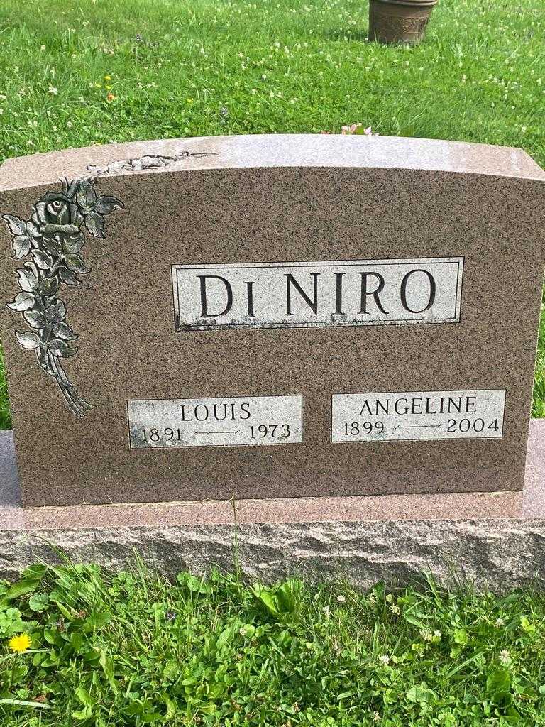 Louis Di Niro's grave. Photo 3