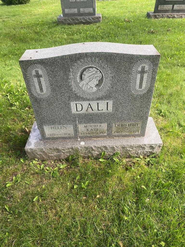 Kate Dali's grave. Photo 2