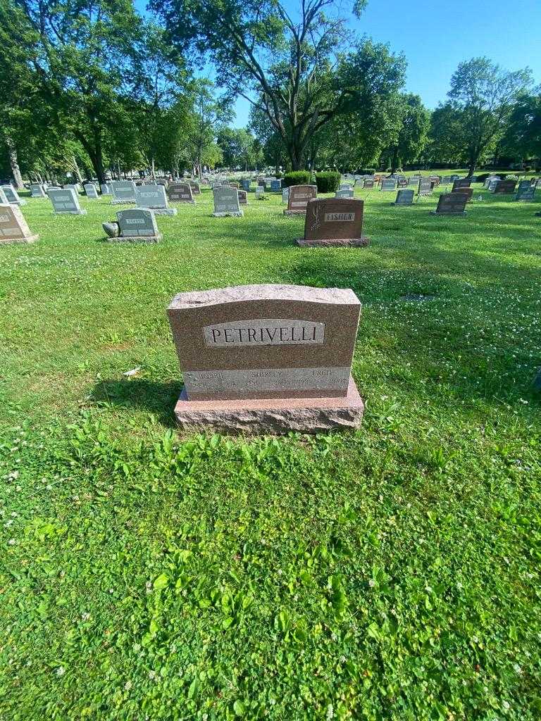 Fred Petrivelli's grave. Photo 1