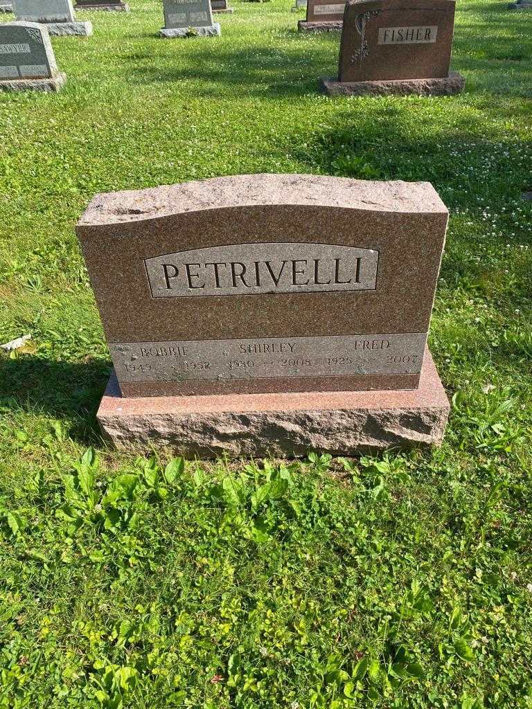 Fred Petrivelli's grave. Photo 2