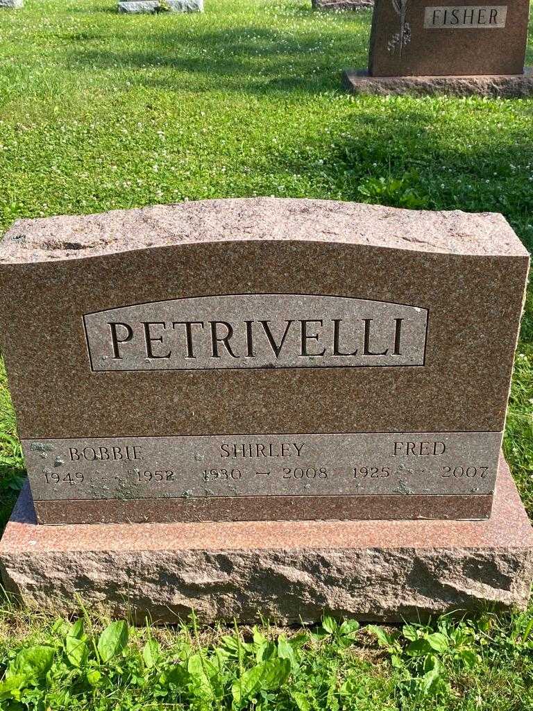 Fred Petrivelli's grave. Photo 3