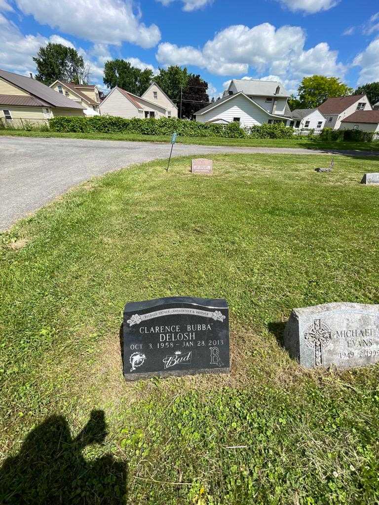 Clarence "Bubba" Delosh's grave. Photo 1