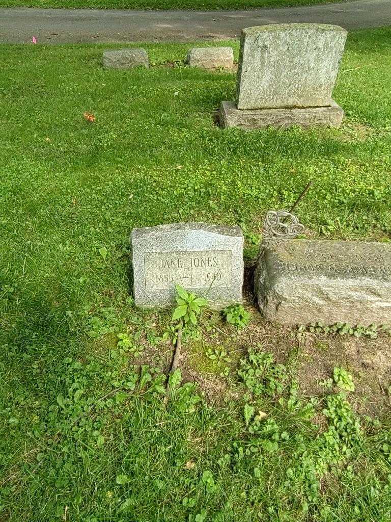 Jane Jones's grave. Photo 1