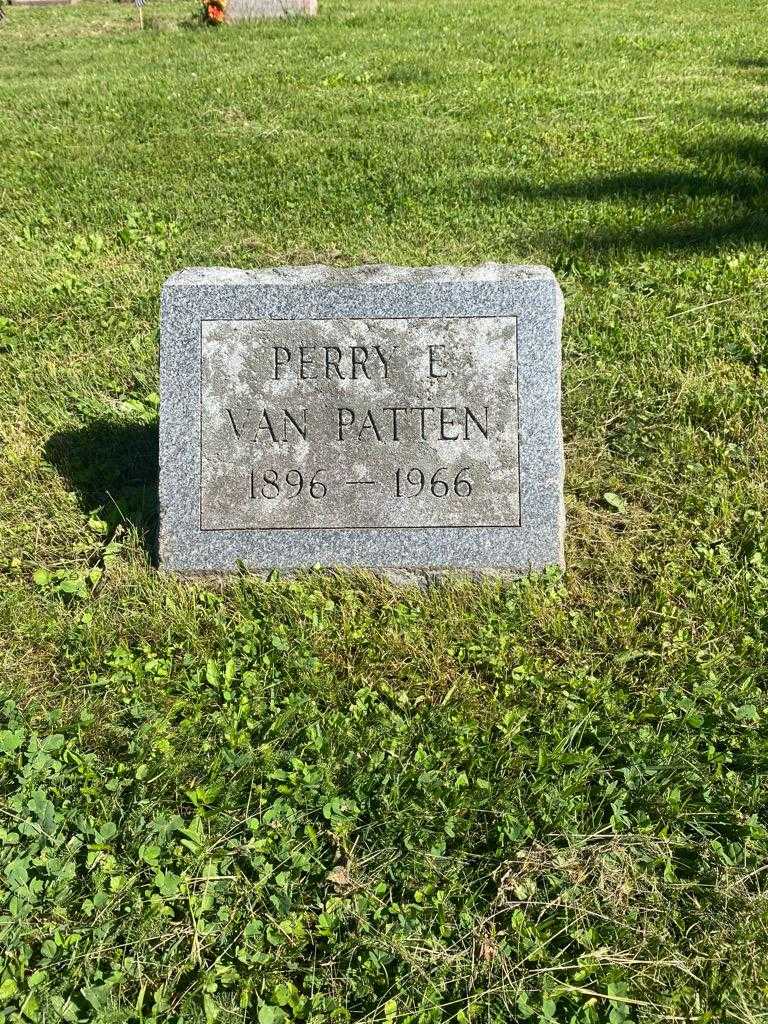 Perry E. Van Patten's grave. Photo 3