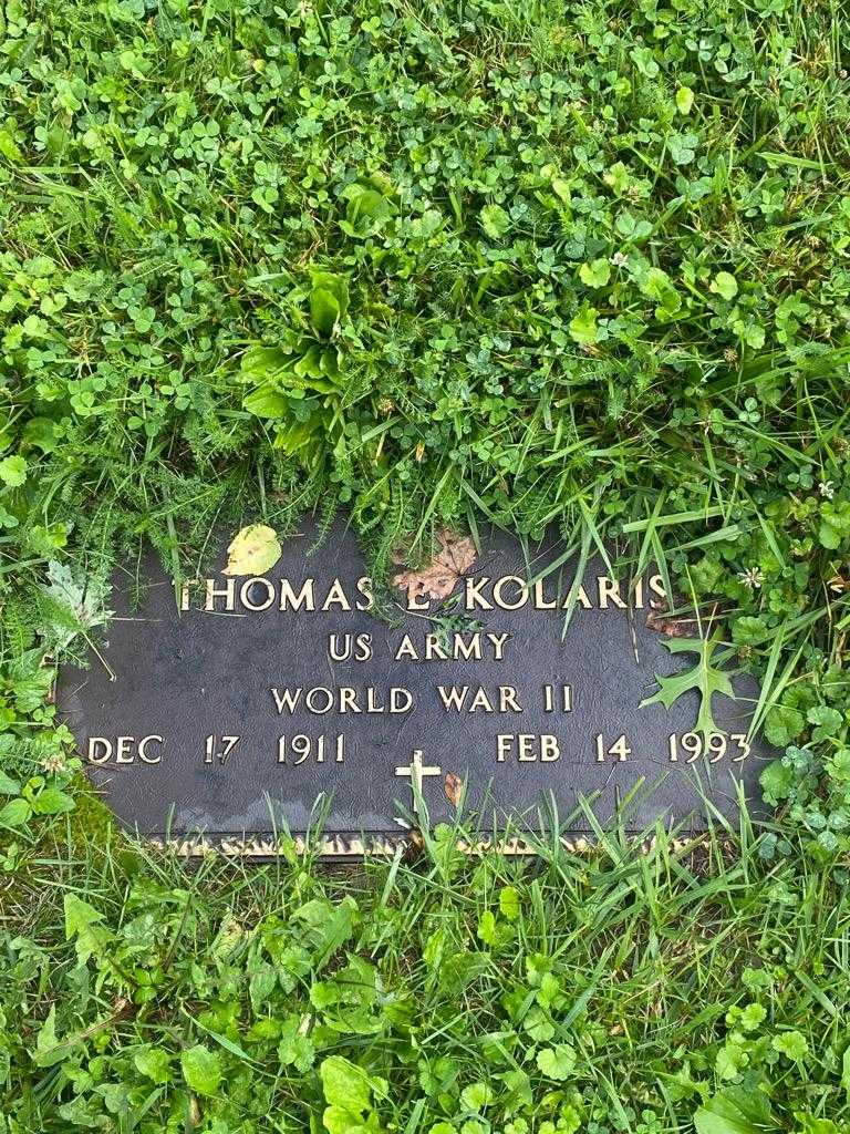 George Kolaris's grave. Photo 3