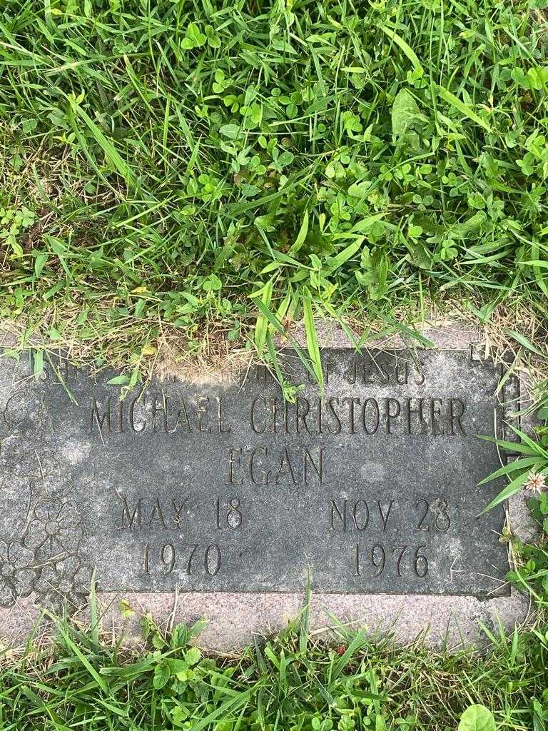 Michael Christopher Egan's grave. Photo 2
