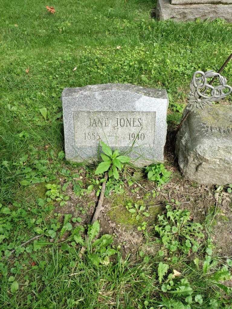 Jane Jones's grave. Photo 2